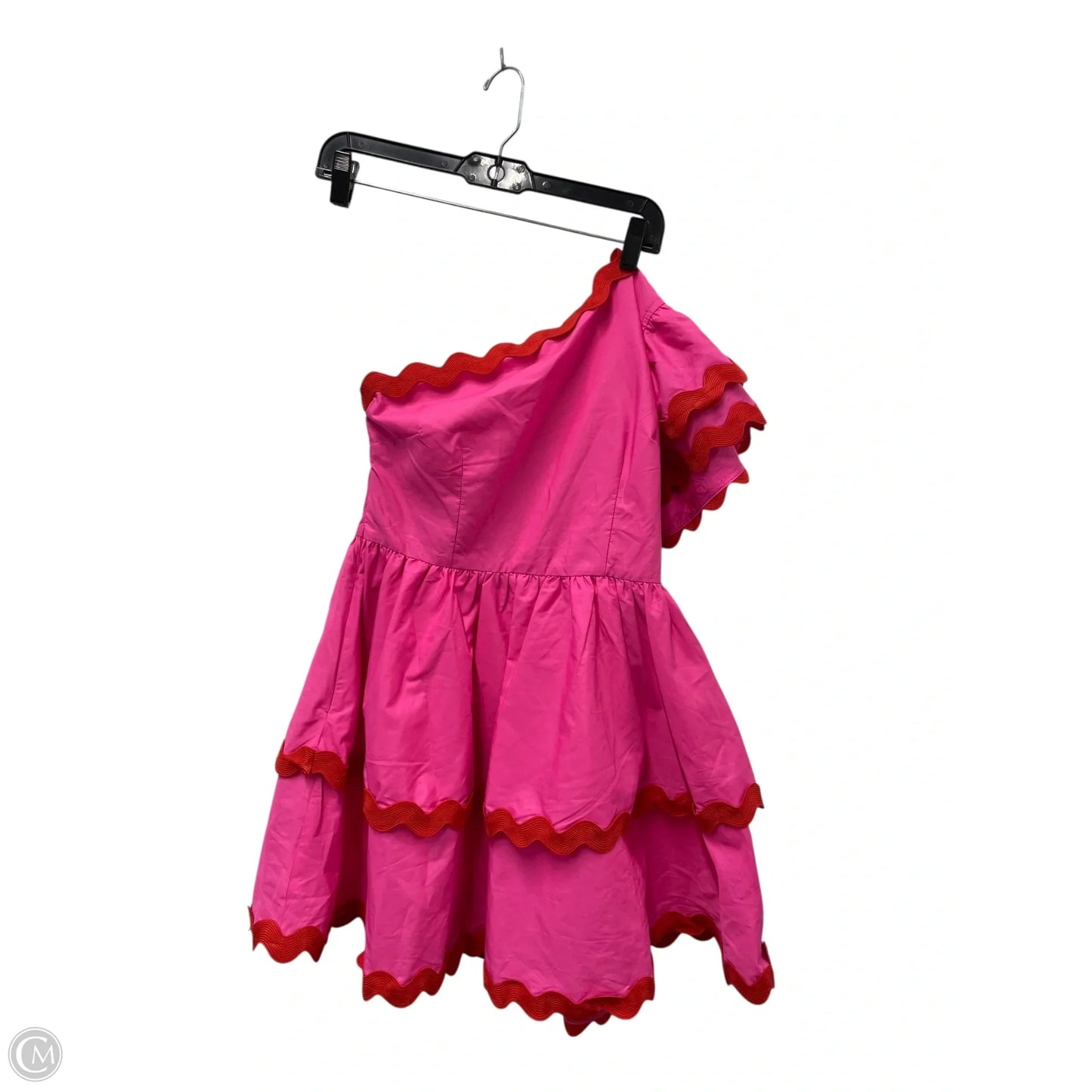 Dress Casual Short By Entro In Pink & Red, Size: S
