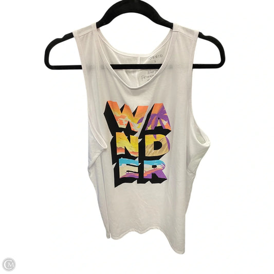 Tank Top By Torrid In Black & White, Size: 3x