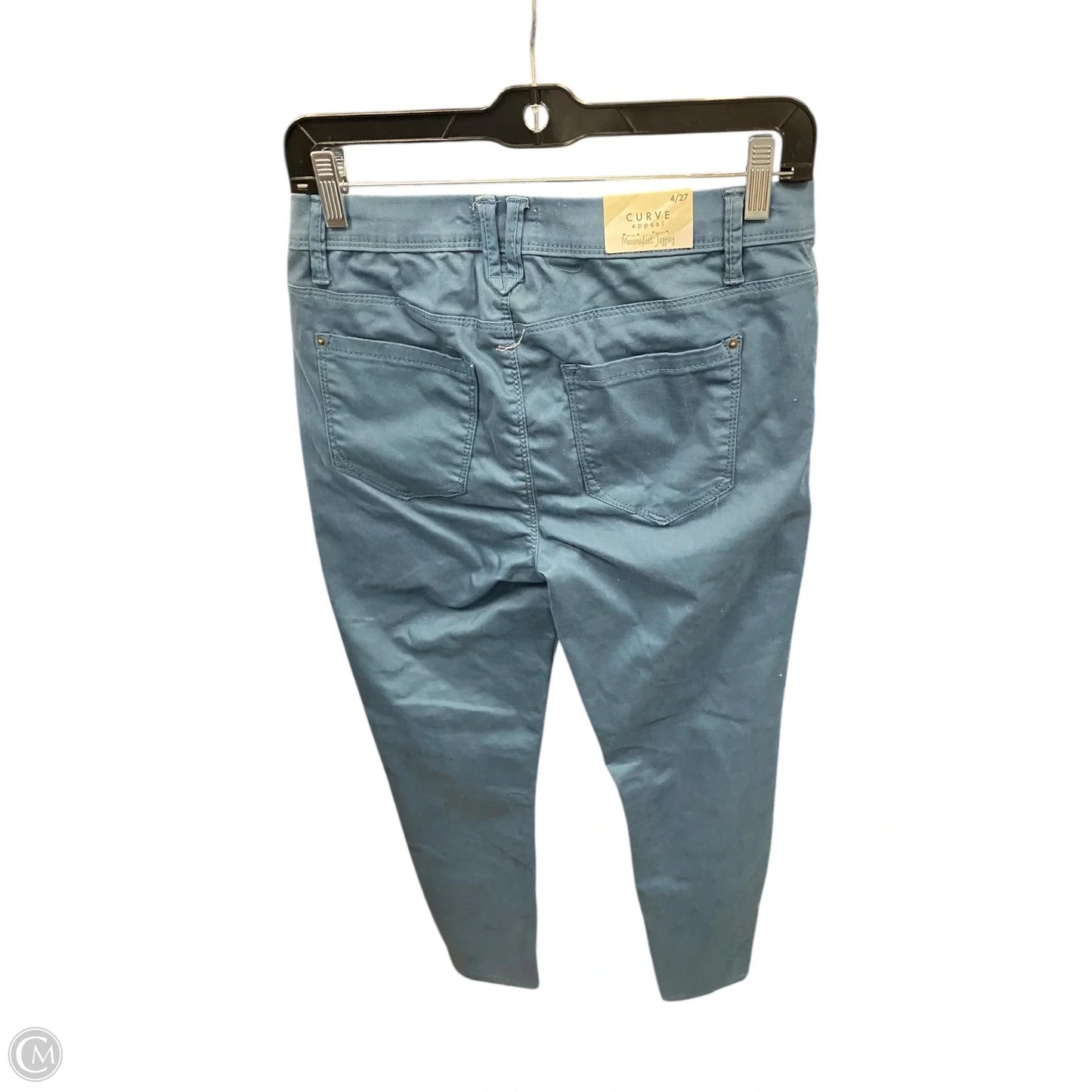 Jeans Jeggings By Curve Appeal In Blue, Size: 4