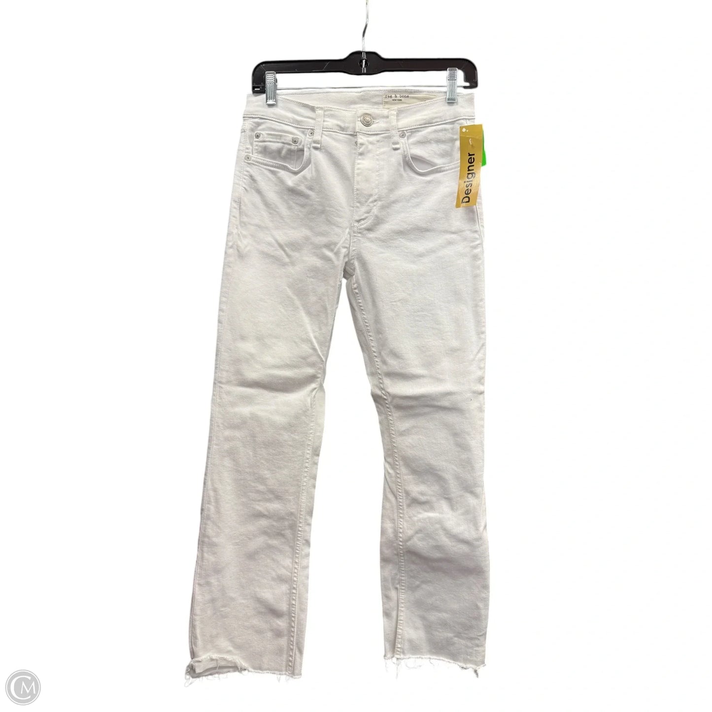 Jeans Boot Cut By Rag And Bone In White, Size: 2