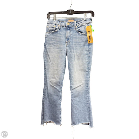 Jeans Cropped By Mother In Blue Denim, Size: 0