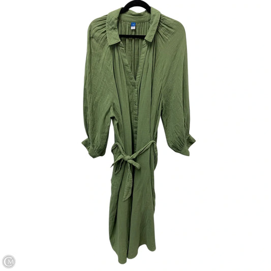 Dress Casual Maxi By Old Navy In Green, Size: 4x