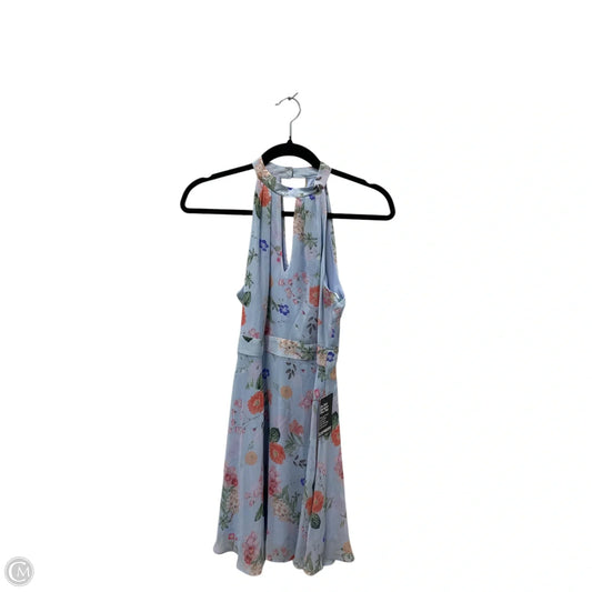 Dress Casual Short By Express In Floral Print, Size: 4