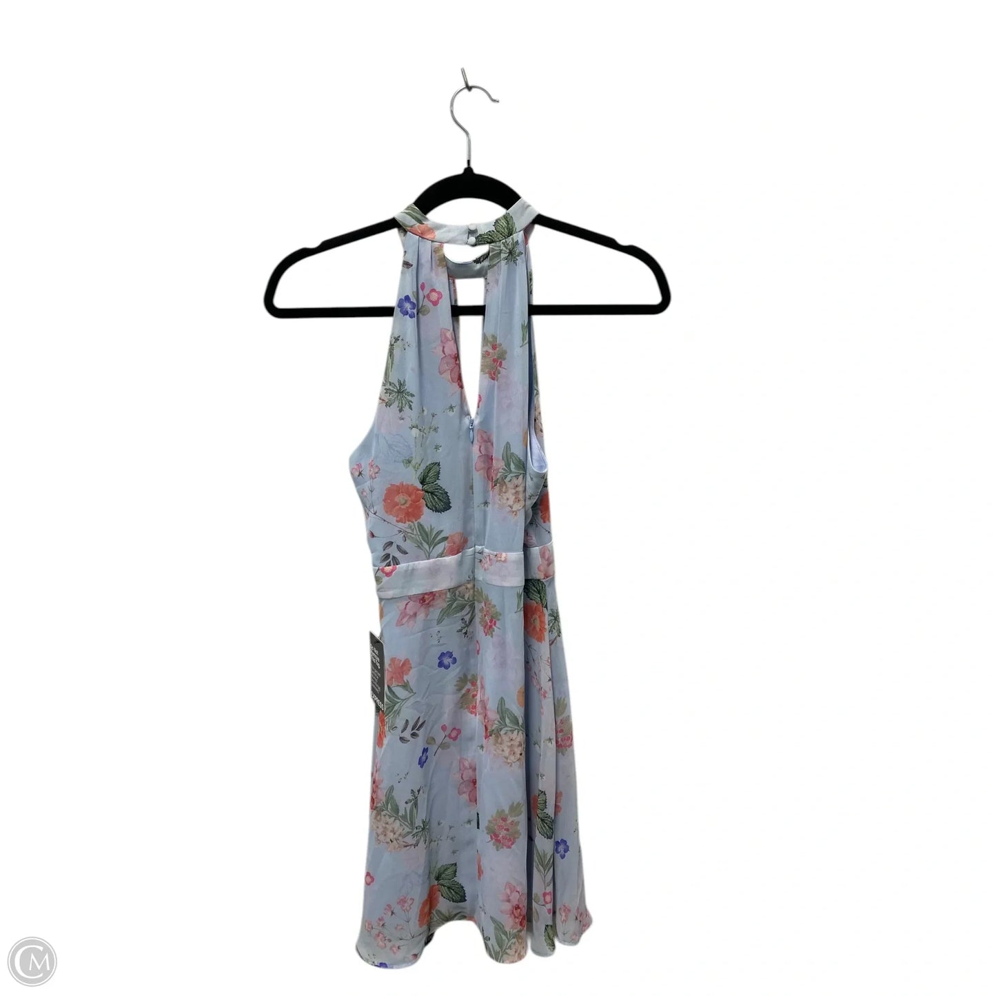 Dress Casual Short By Express In Floral Print, Size: 4