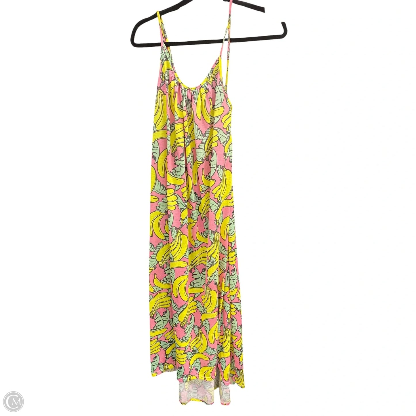 Swimwear Cover-up By Wildfox In Pink & Yellow, Size: S