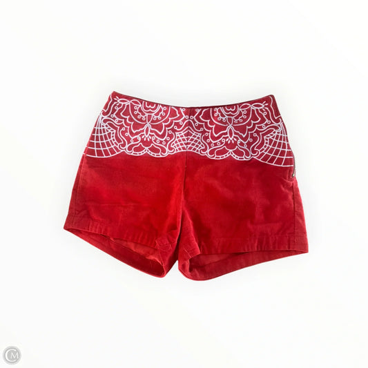 Shorts By Minkpink In Orange & White, Size: Xs