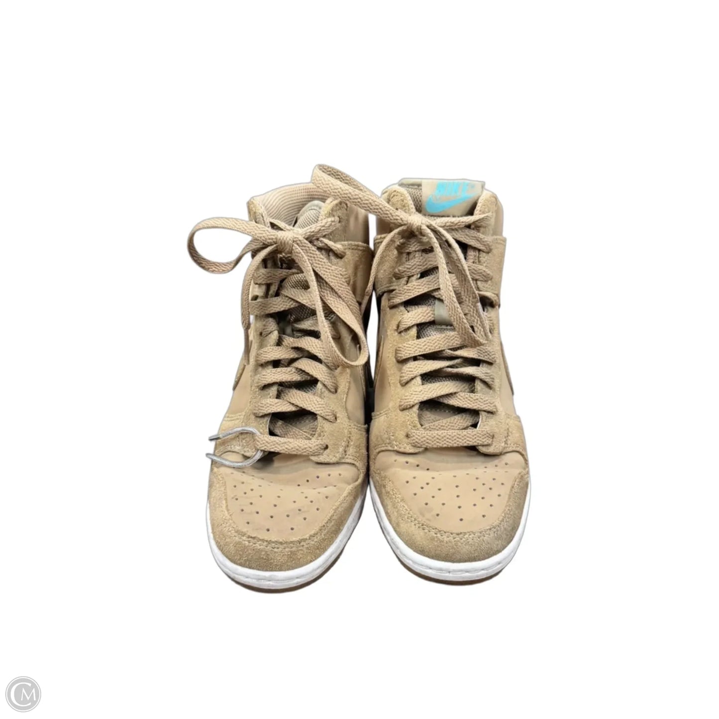 Shoes Sneakers By Nike In Tan, Size: 6.5