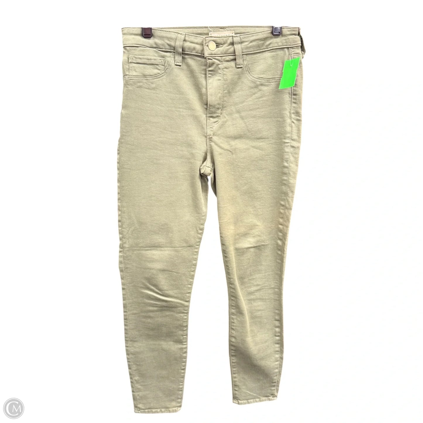 Jeans Skinny By L Agence In Green, Size: 4