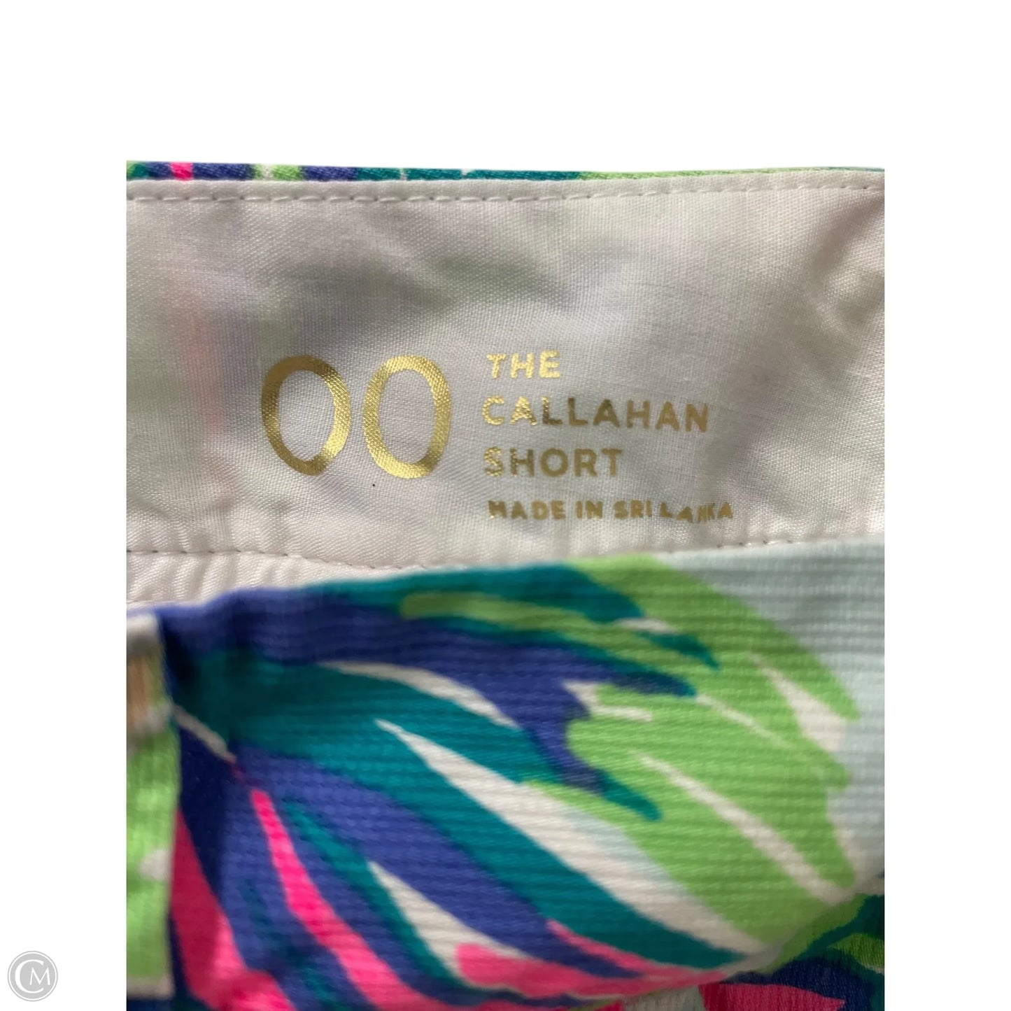 Shorts Designer By Lilly Pulitzer In Green & Pink, Size: Xxs