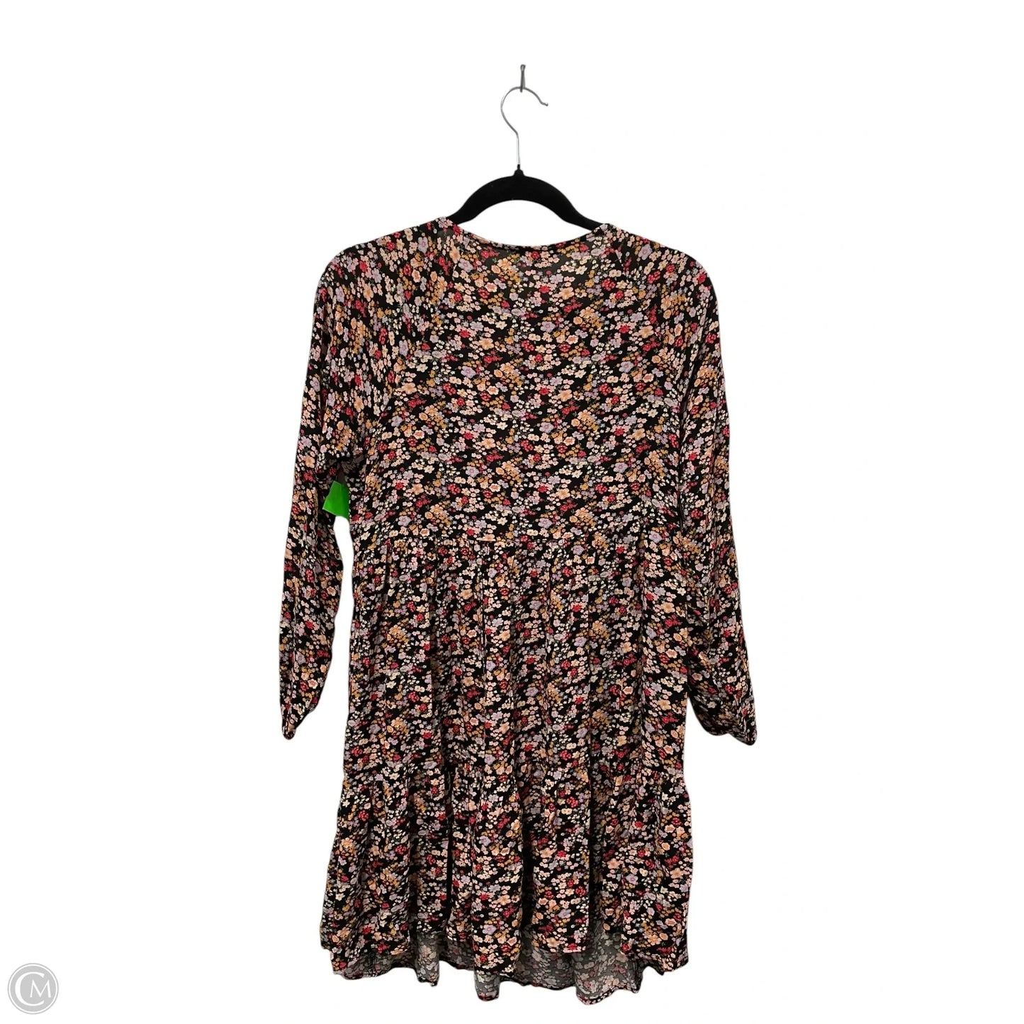 Dress Casual Short By American Eagle In Black & Pink, Size: M