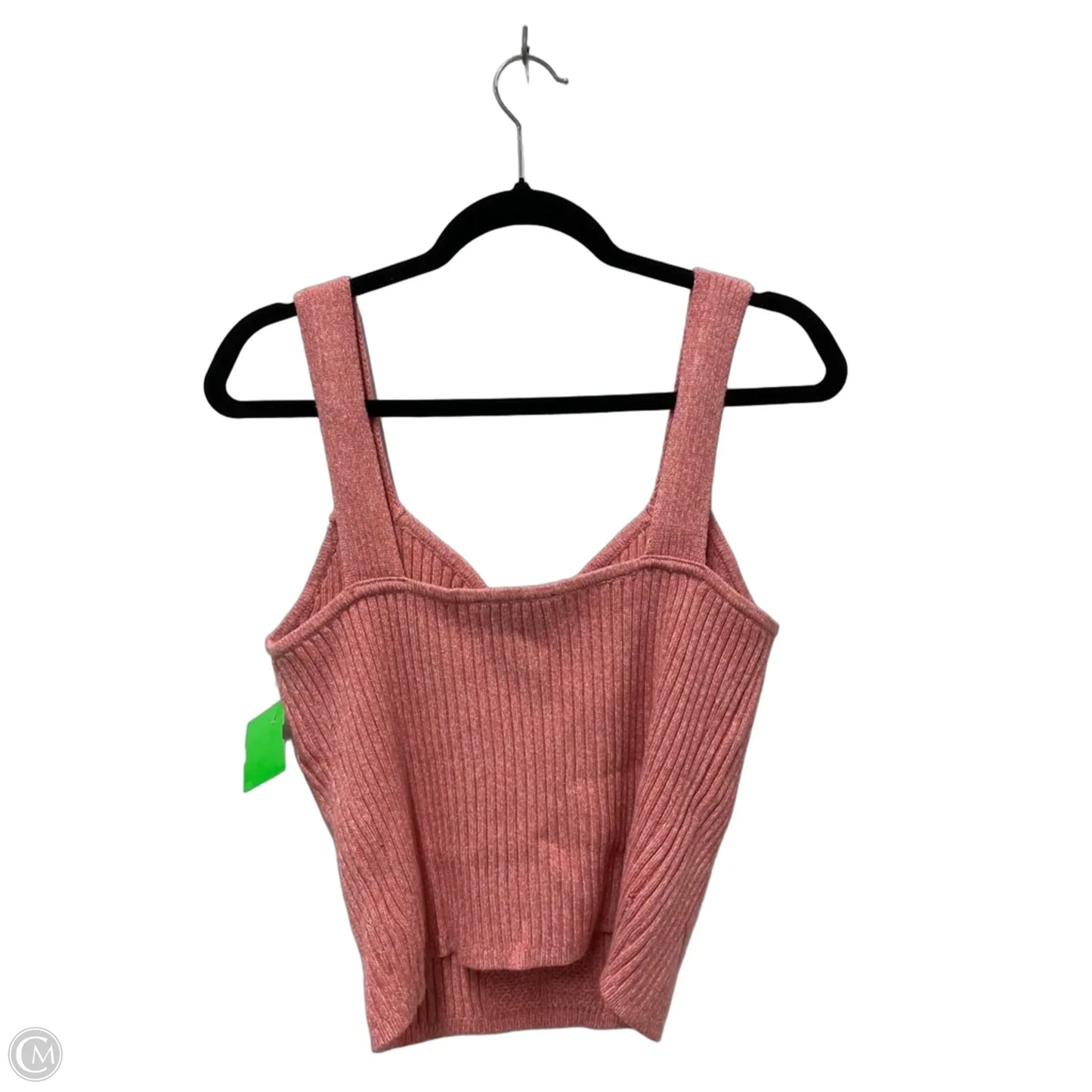 Top Sleeveless By Express In Pink, Size: L