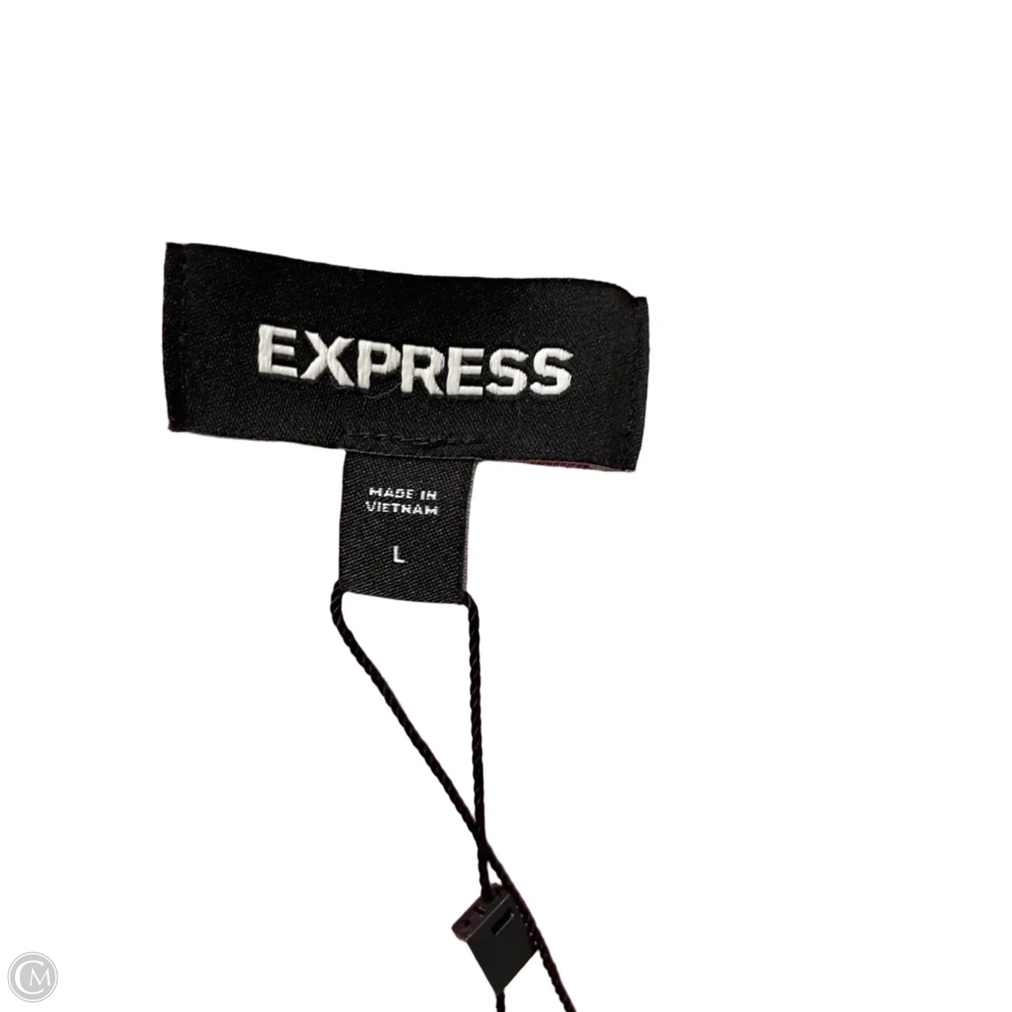 Top Sleeveless By Express In Pink, Size: L