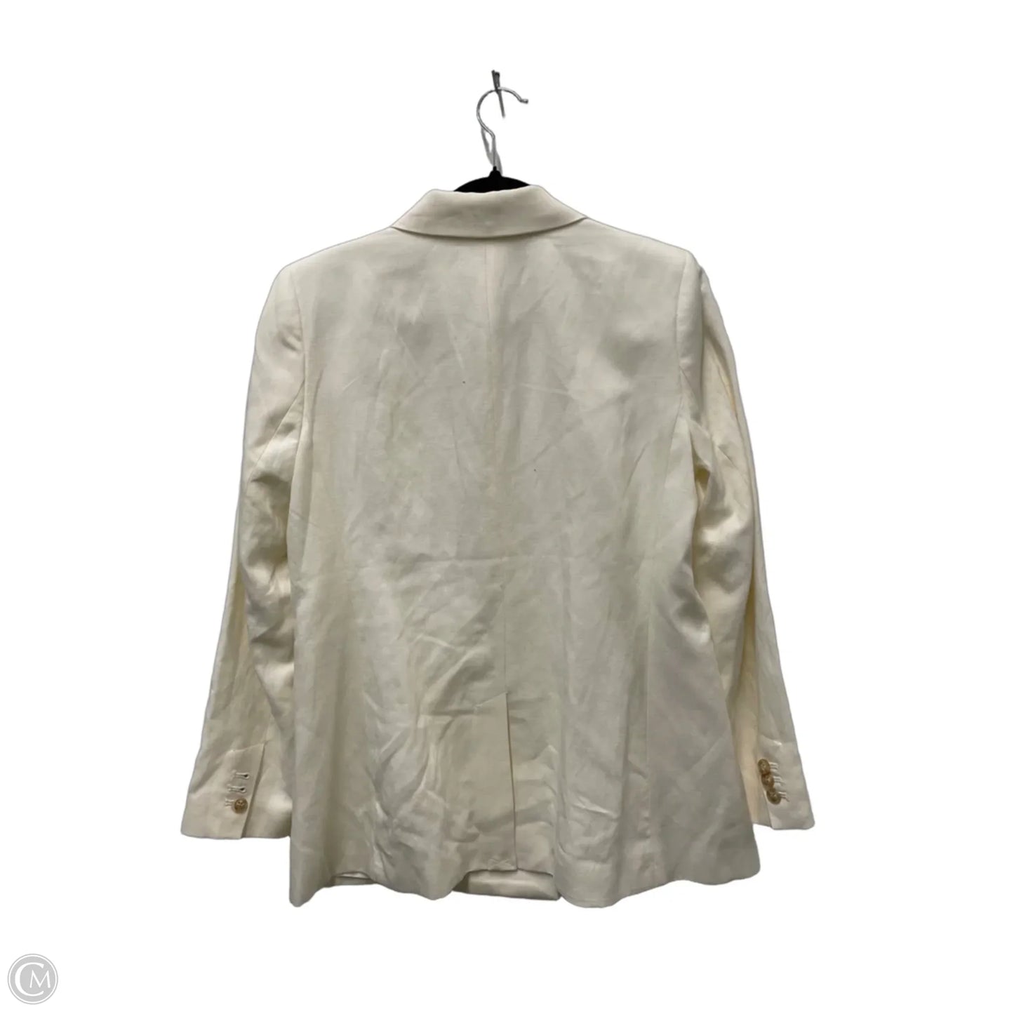 Blazer By Loft In Cream, Size: 8