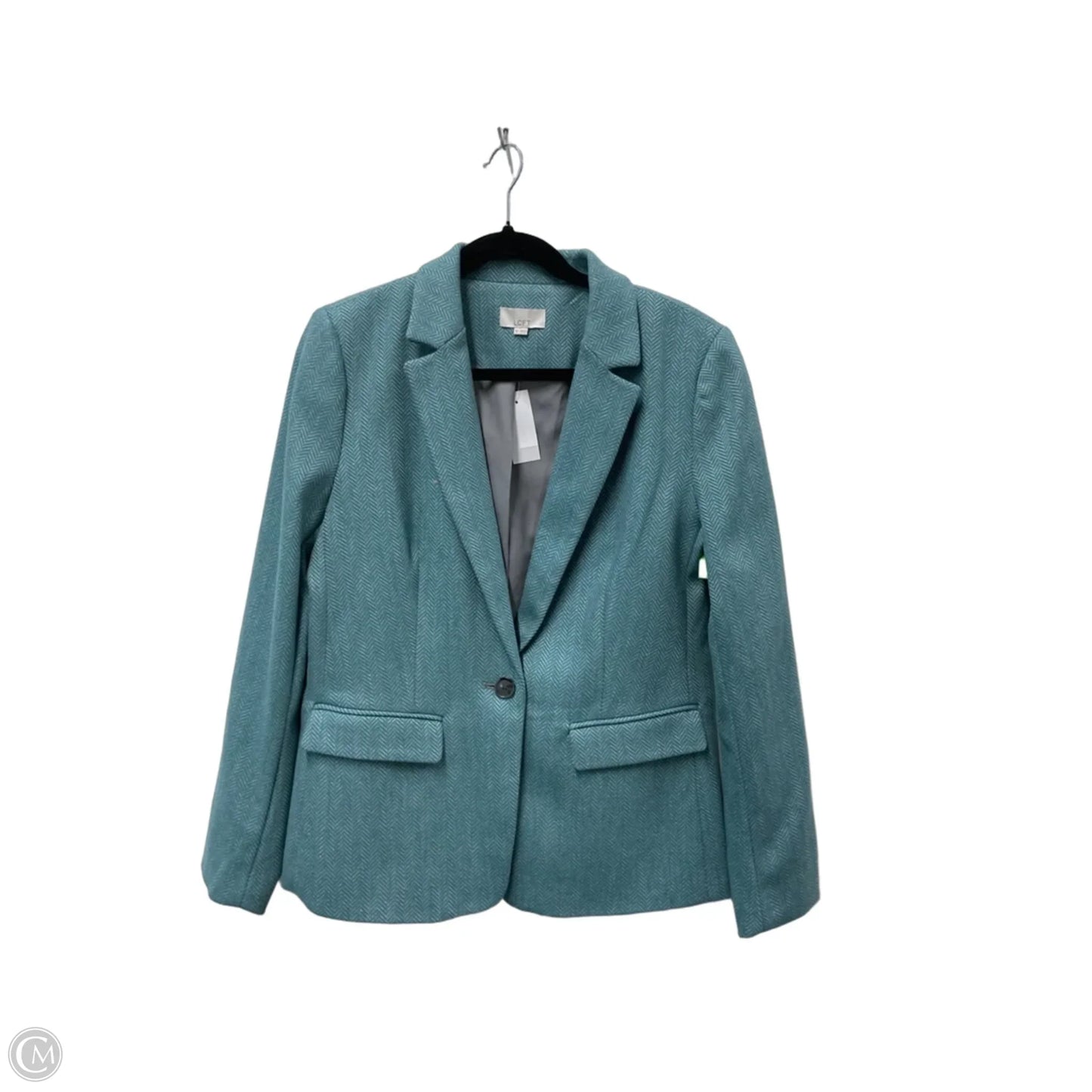 Blazer By Loft In Teal, Size: 10