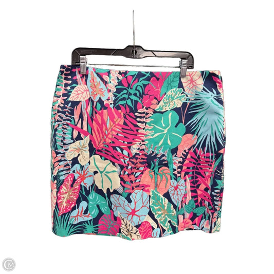 Skirt Mini & Short By Talbots In Tropical Print, Size: 16