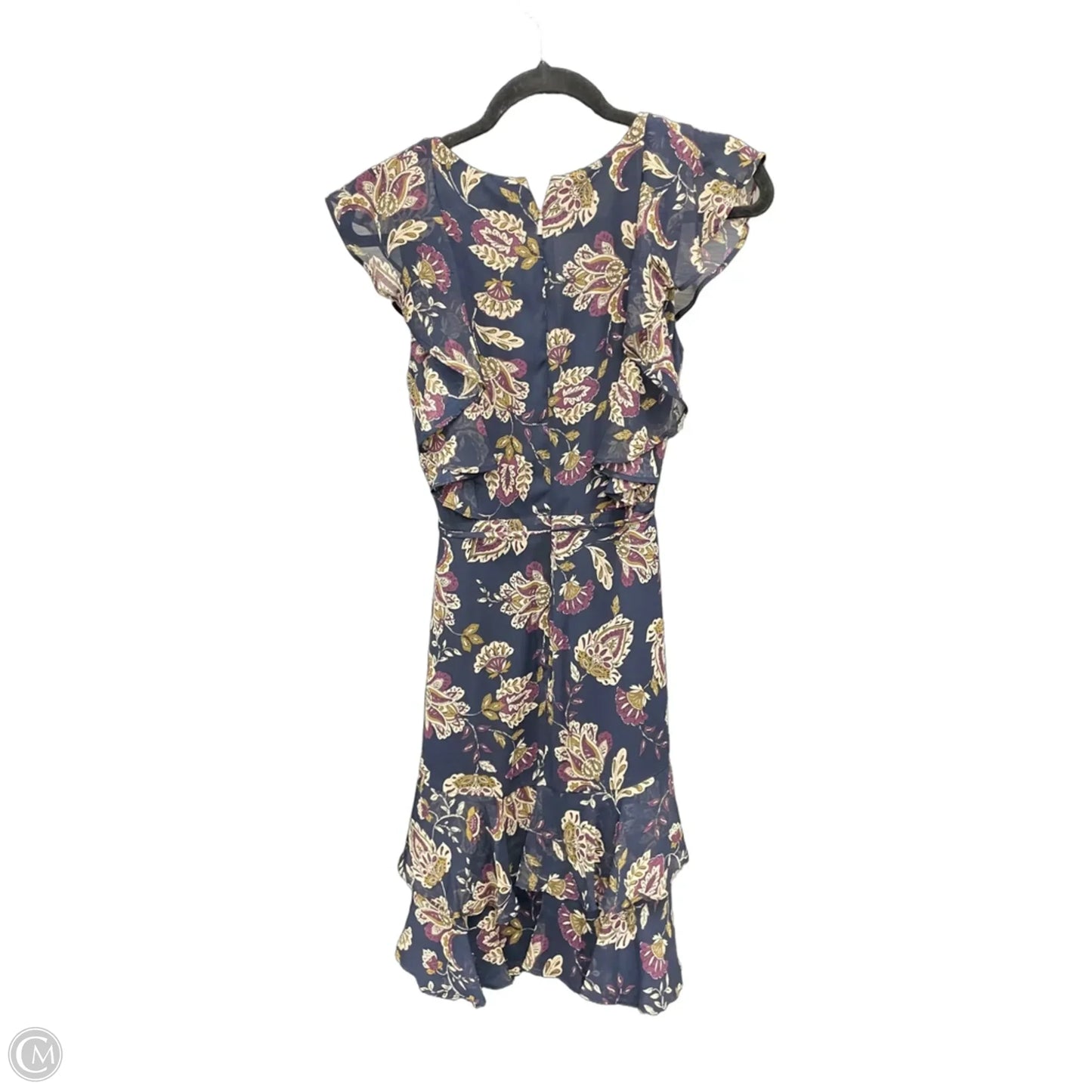 Dress Casual Short By Tommy Hilfiger In Blue & Tan, Size: 4