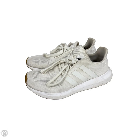Shoes Athletic By Adidas In White, Size: 8