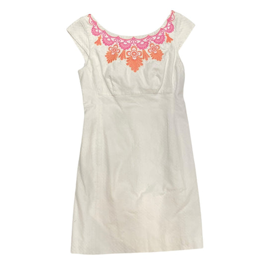 Dress Casual Short By Lilly Pulitzer In White, Size: Xs