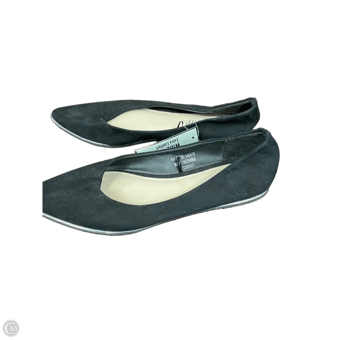 Shoes Flats By Primark In Black, Size: 8