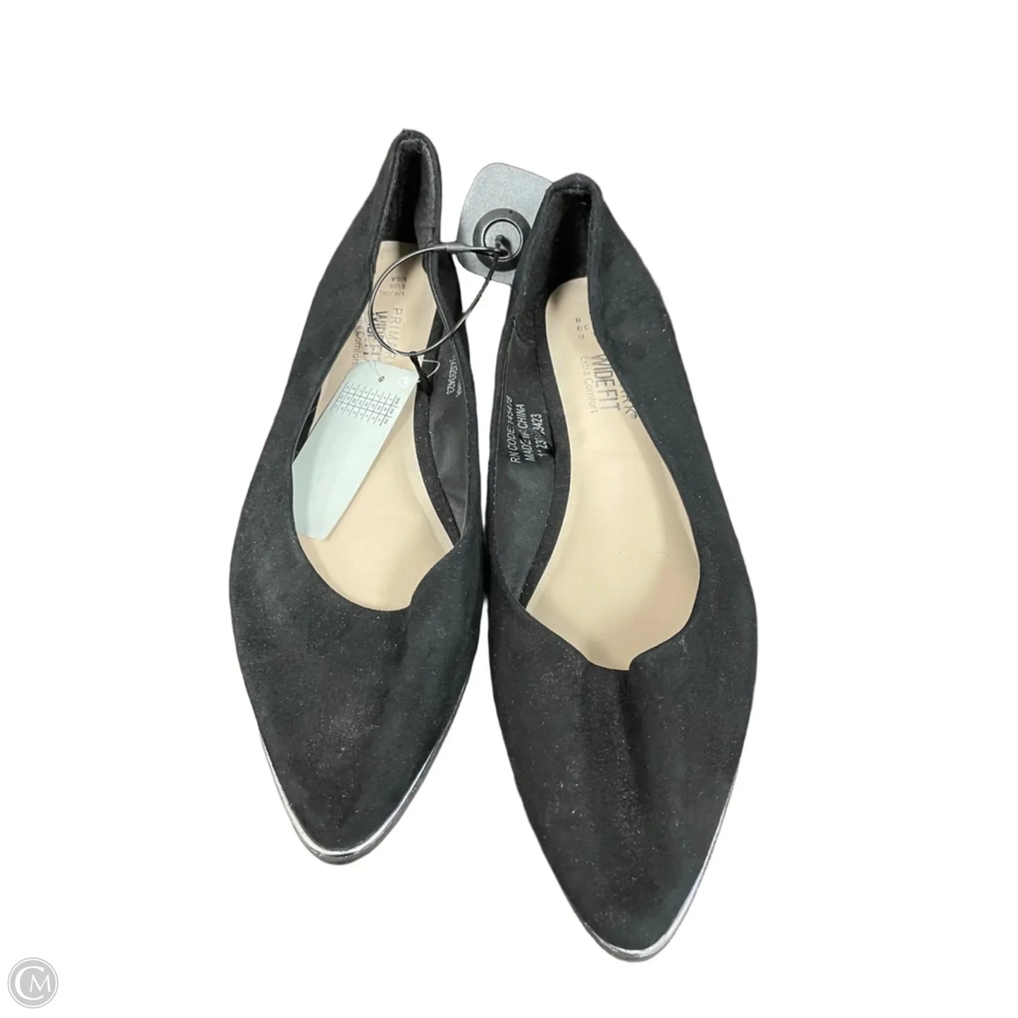 Shoes Flats By Primark In Black, Size: 8
