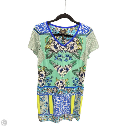 Dress Casual Short By Laundry In Blue & Green, Size: S