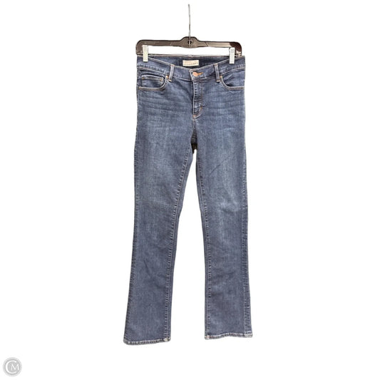 Jeans Boot Cut By Loft In Blue Denim, Size: 4