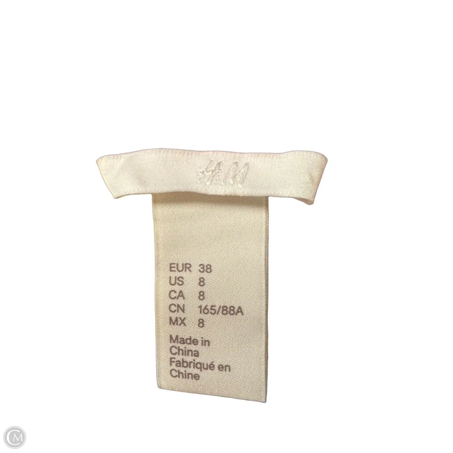 Dress Casual Maxi By H&m In Pink & Yellow, Size: 8
