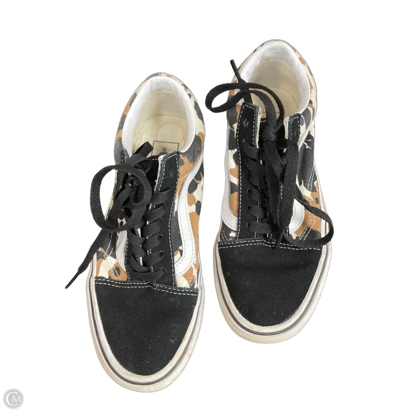 Shoes Sneakers By Vans In Animal Print, Size: 6