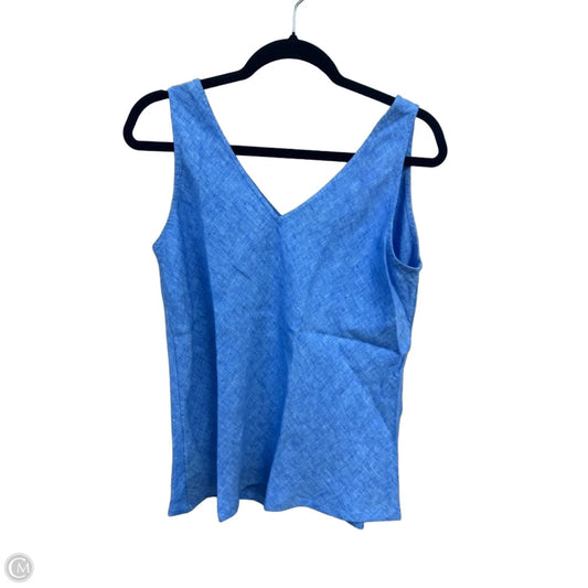 Top Sleeveless Designer By Lilly Pulitzer In Blue, Size: M