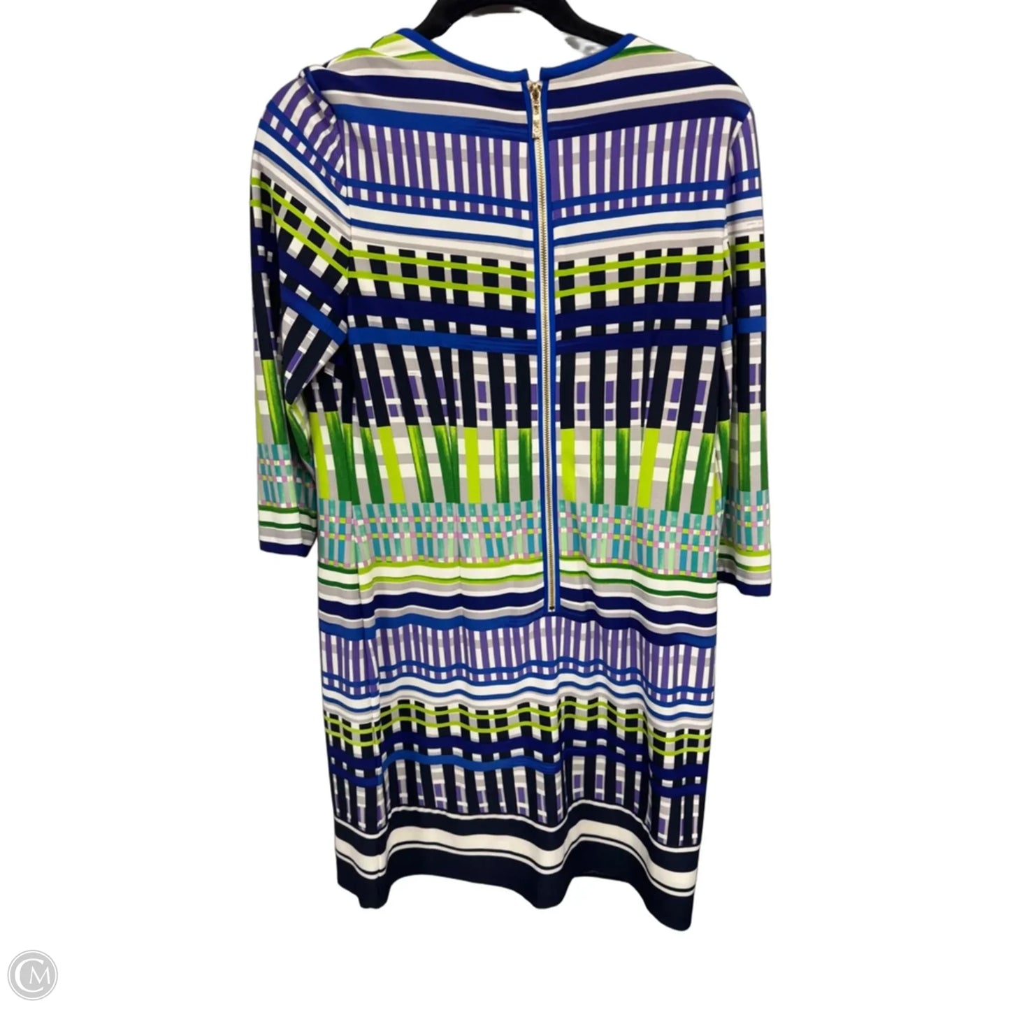 Dress Casual Short By Eliza J In Blue & Purple, Size: 10