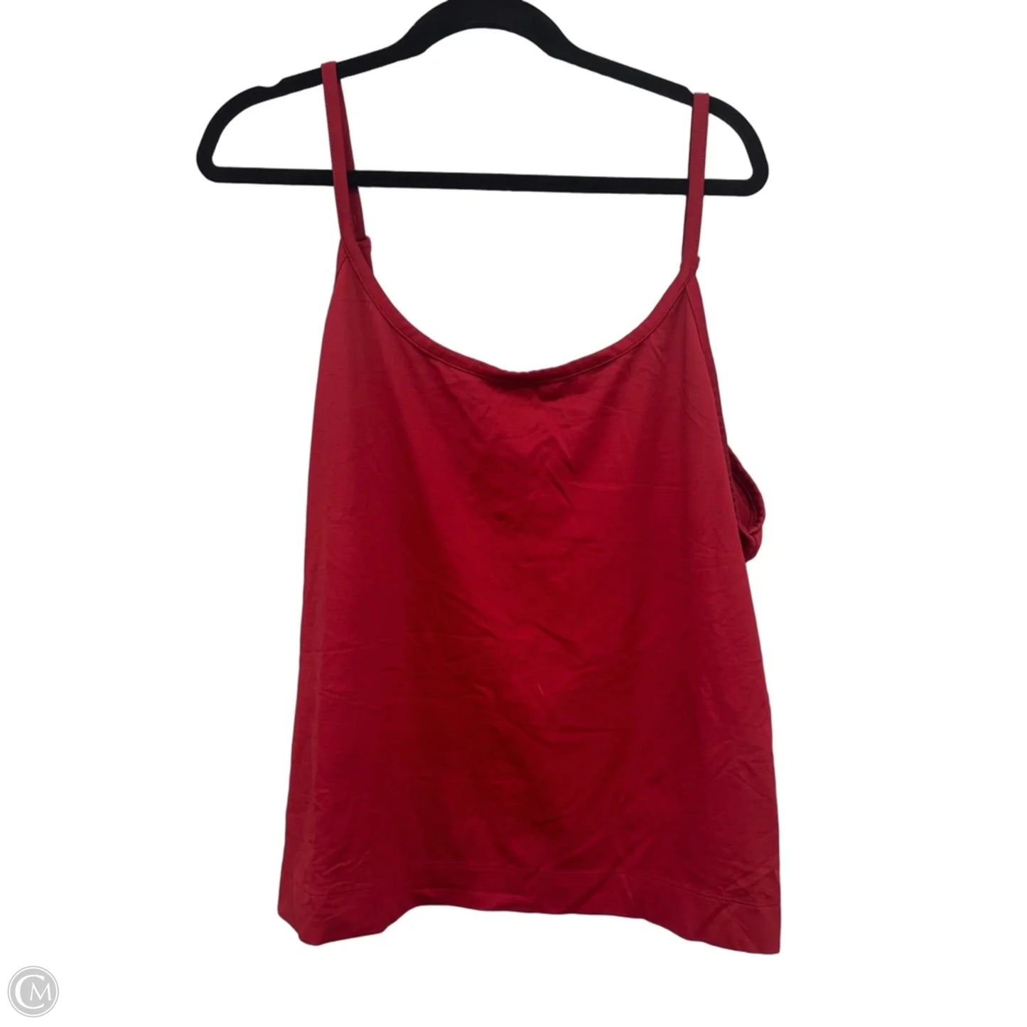 Top Cami By Merona In Red, Size: 2x