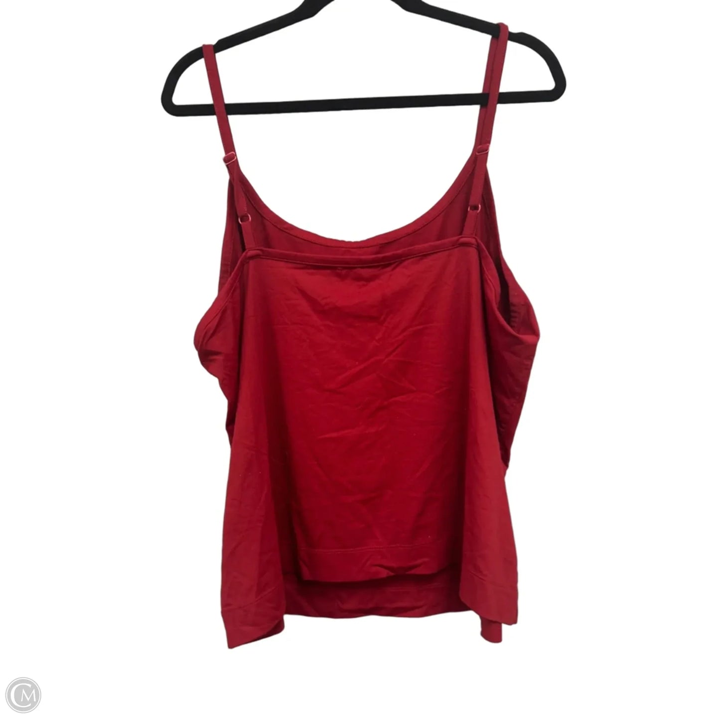 Top Cami By Merona In Red, Size: 2x