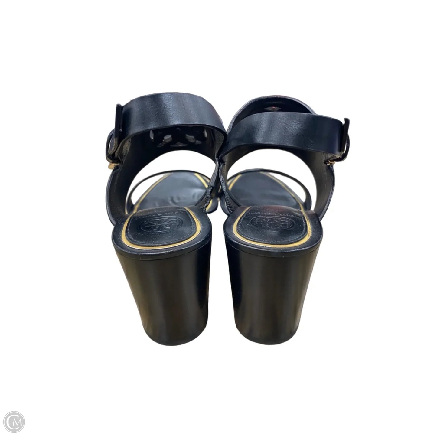 Sandals Designer By Tory Burch In Black, Size: 9