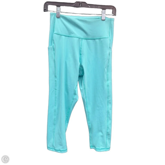 Athletic Leggings Capris By Tek Gear In Green, Size: M