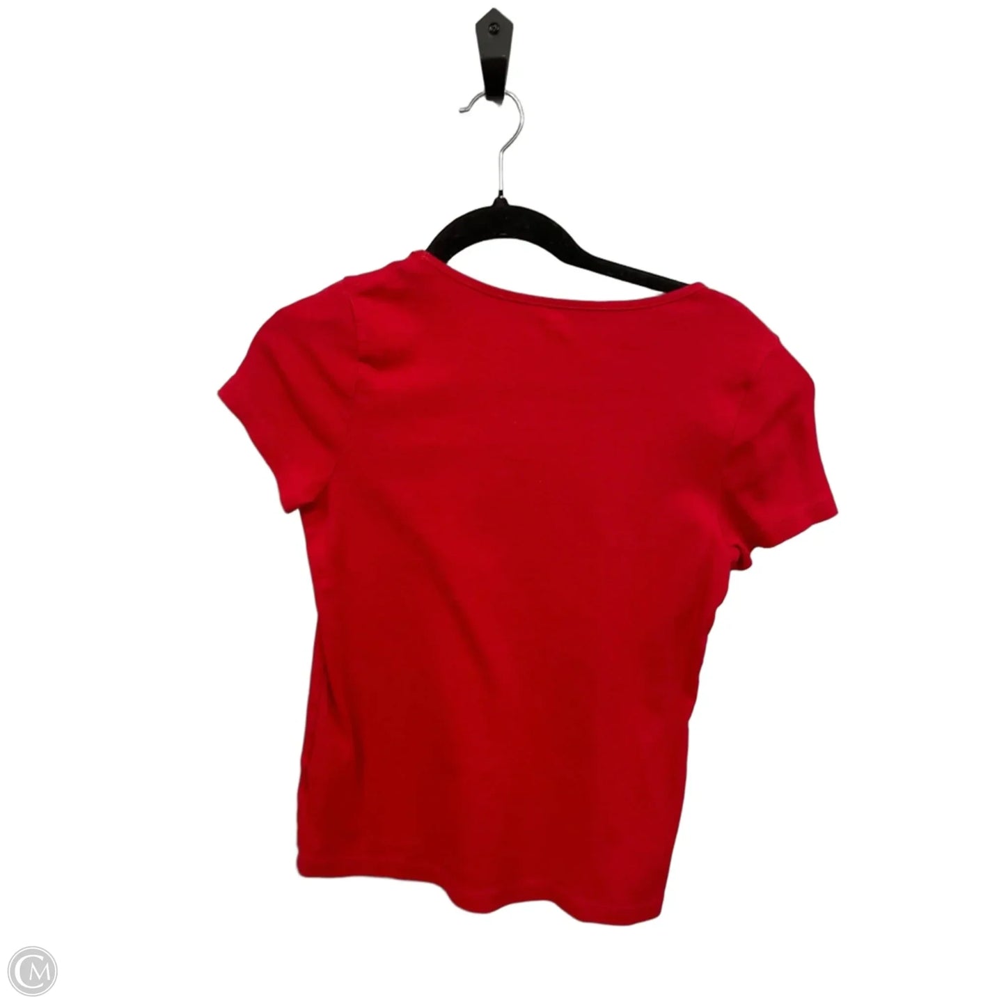 Top Short Sleeve Basic By Jones New York In Red, Size: Sp