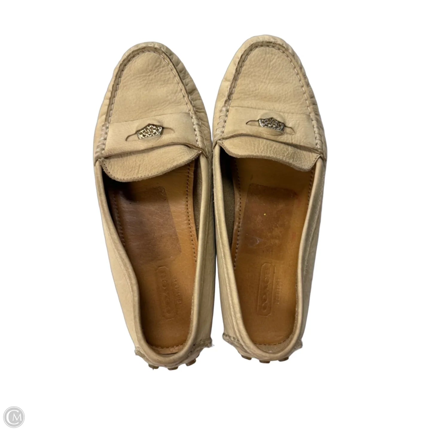Shoes Designer By Coach In Tan, Size: 6.5