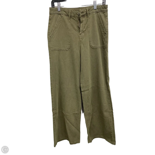 Jeans Wide Leg By American Eagle In Green, Size: 4
