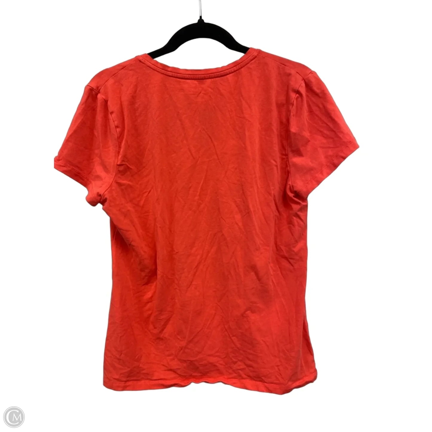 Top Short Sleeve Basic By Nautica In Coral, Size: L