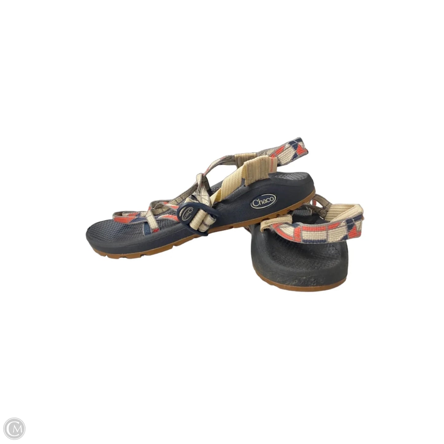 Sandals Flats By Chacos In Grey & Pink, Size: 7