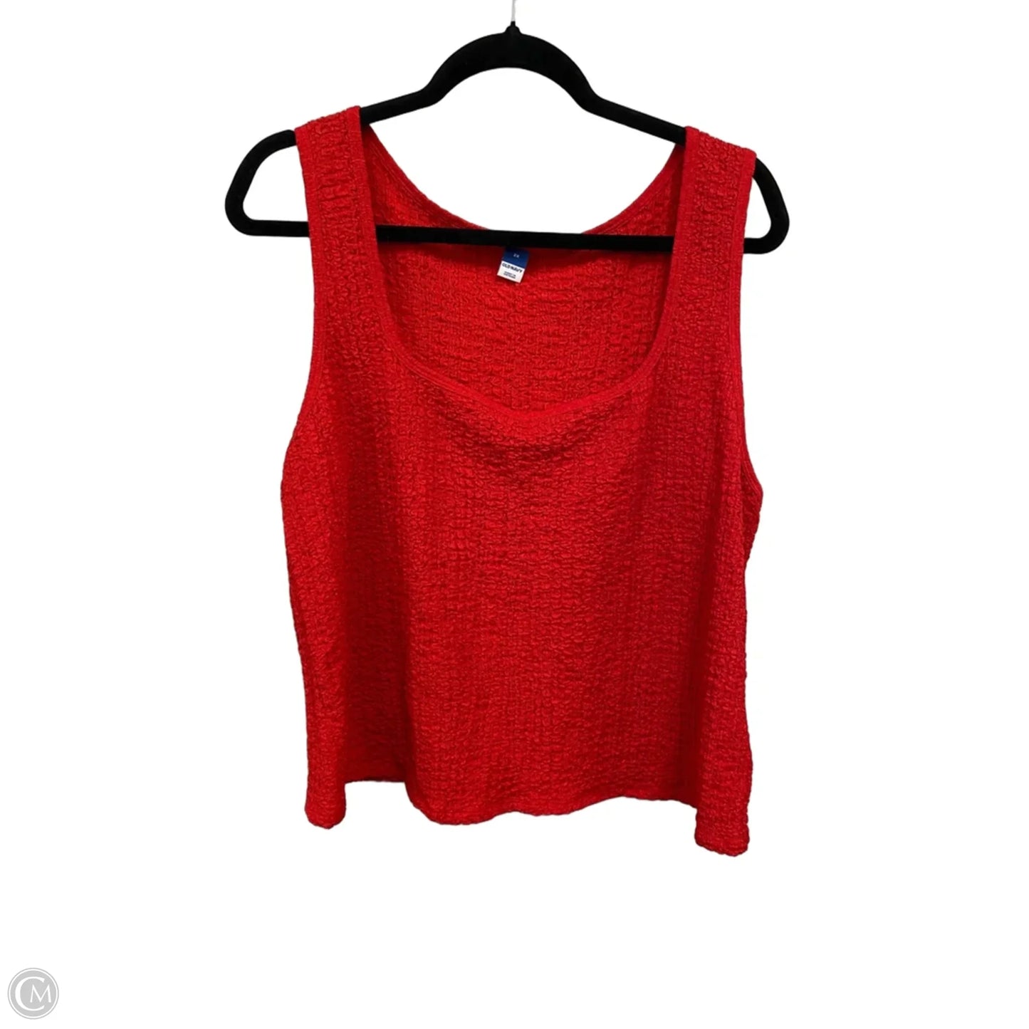 Top Sleeveless By Old Navy In Red, Size: 2x