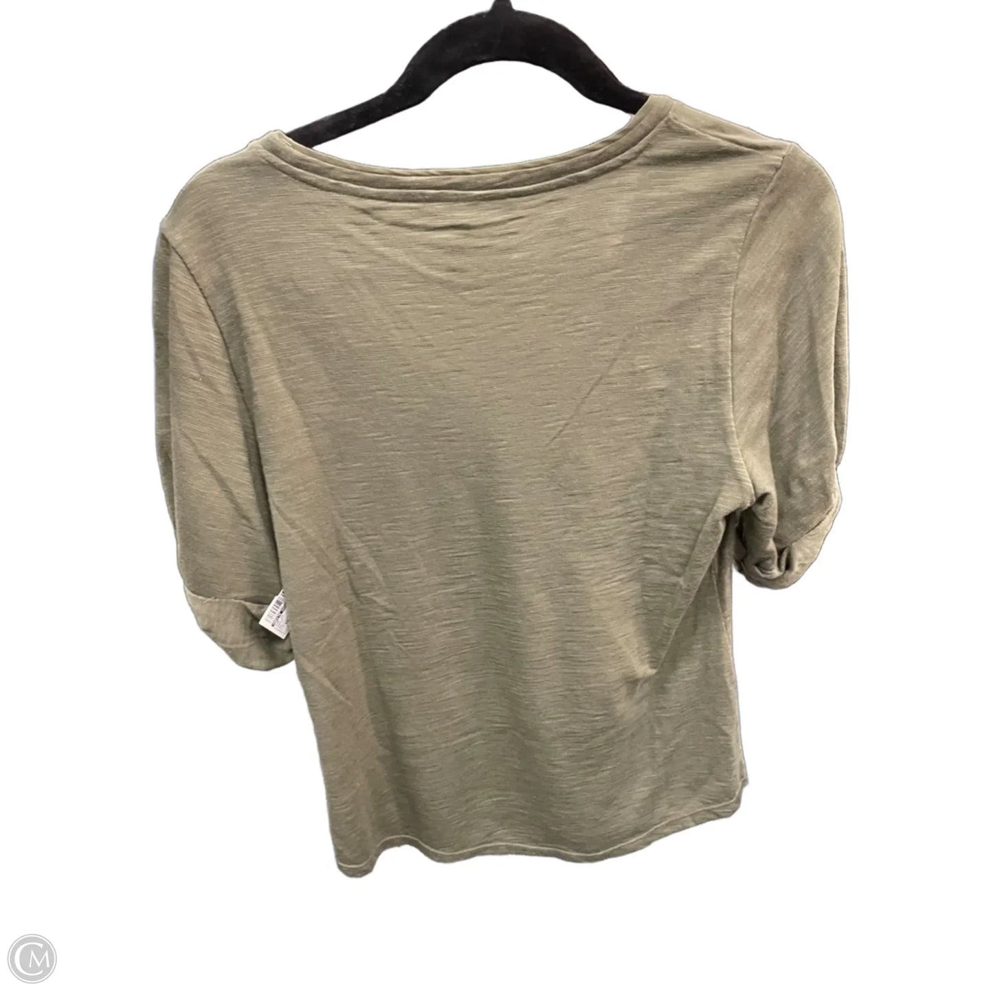 Top Short Sleeve By White House Black Market In Green, Size: Xs