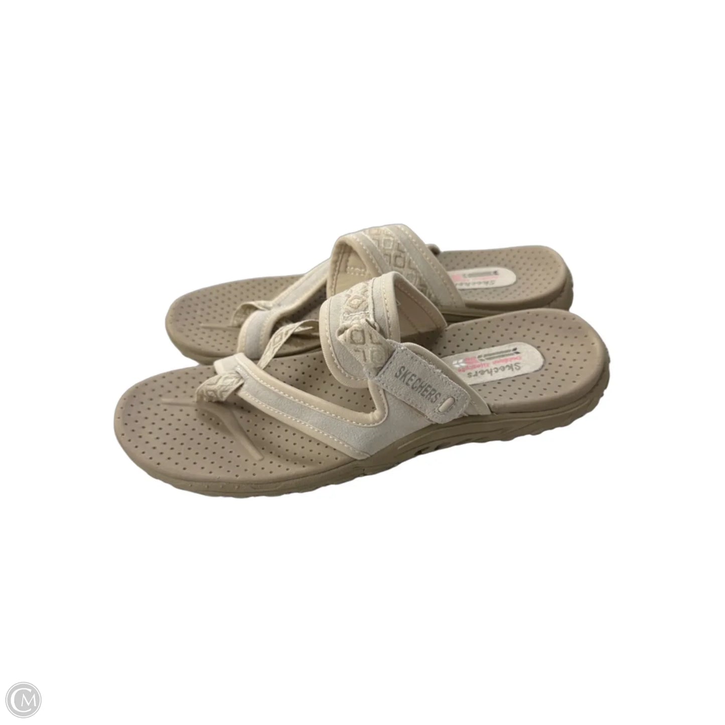 Sandals Sport By Skechers In Cream, Size: 12
