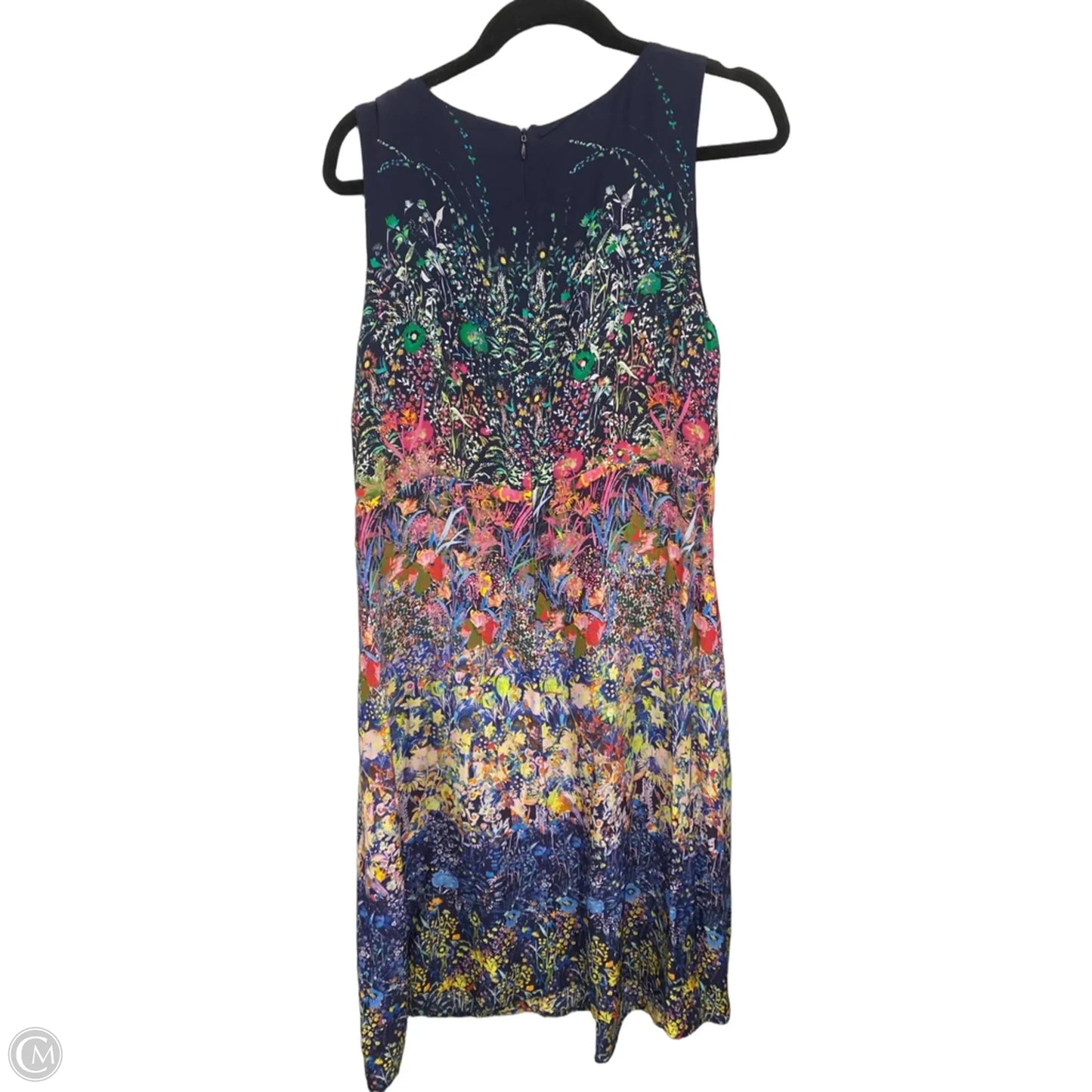 Dress Casual Maxi By Maeve In Blue & Green, Size: 14