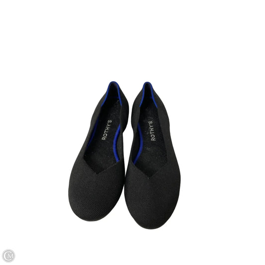 Shoes Flats By Rothys In Black, Size: 8.5