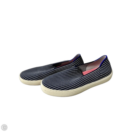 Shoes Sneakers By Rothys In Blue & White, Size: 8