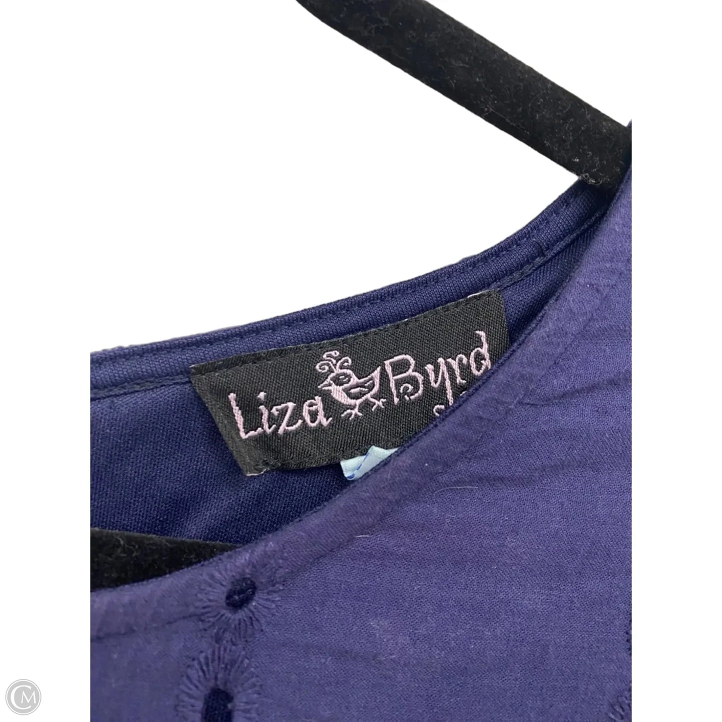 Dress Casual Short By Clothes Mentor In Blue, Size: L