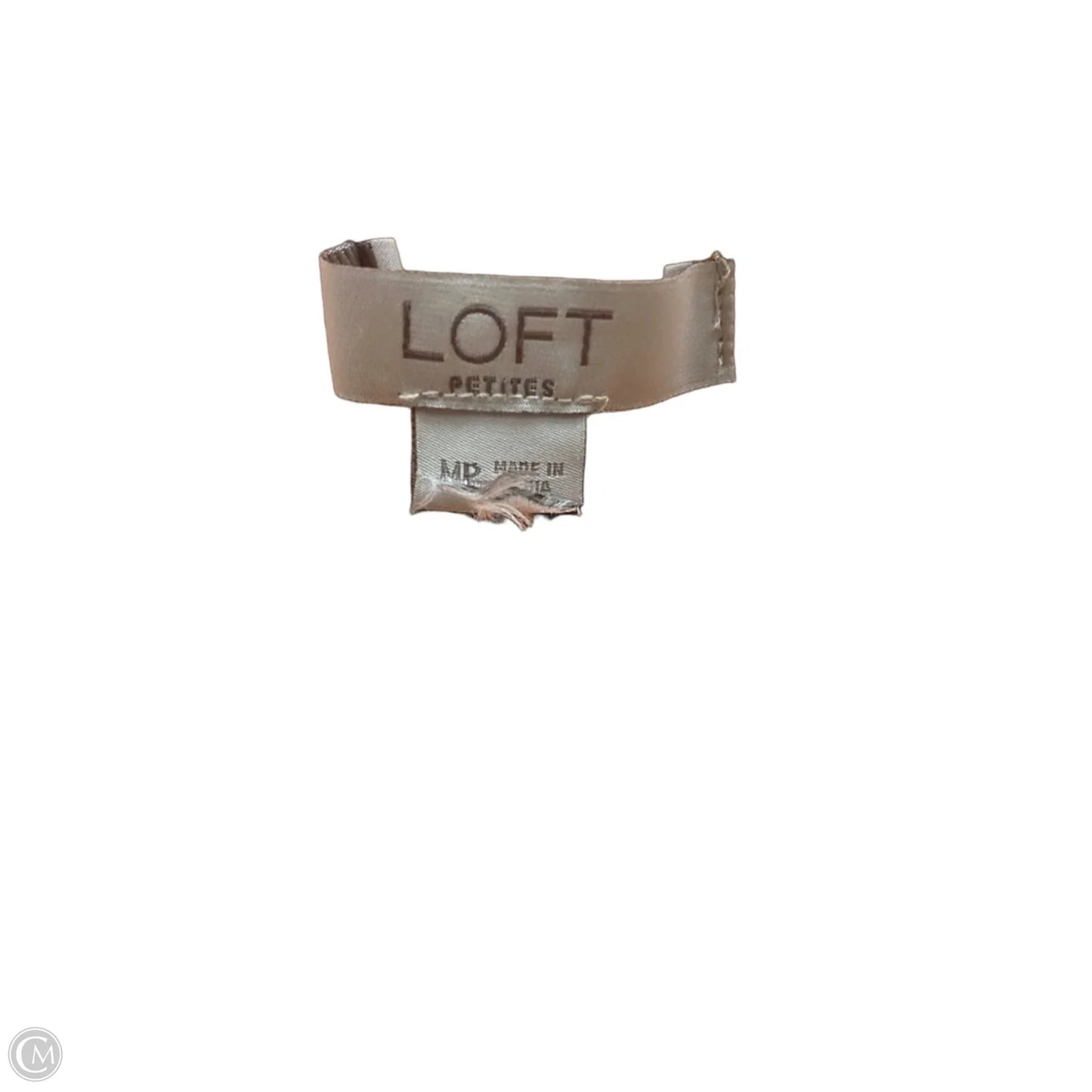 Skirt Maxi By Loft In Green & Orange, Size: Mp