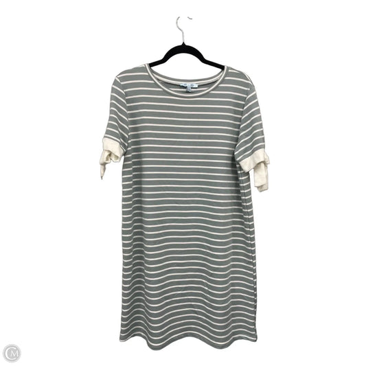 Dress Casual Short By She + Sky In Green & White, Size: L
