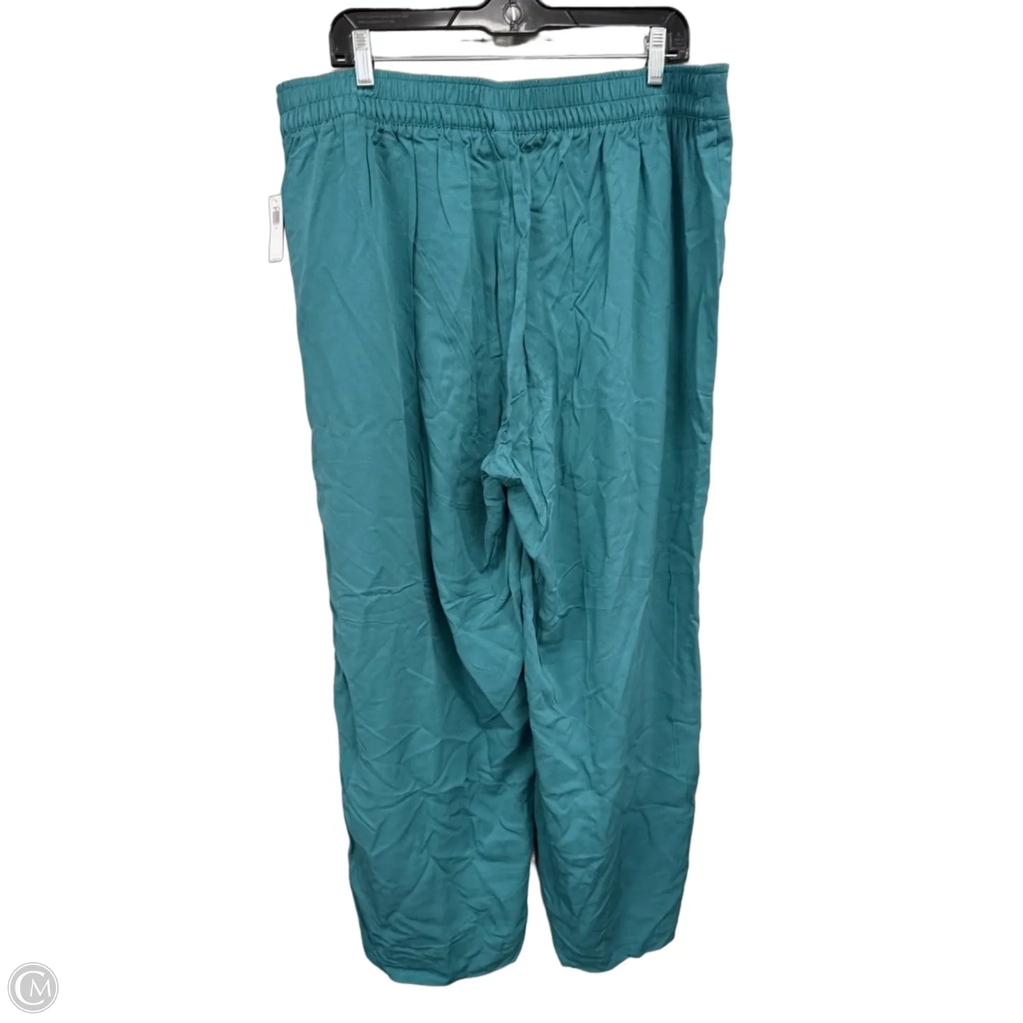 Pants Wide Leg By Old Navy In Teal, Size: Xl