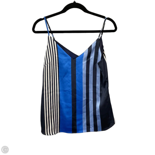 Blouse Sleeveless By Banana Republic In Blue, Size: Xsp
